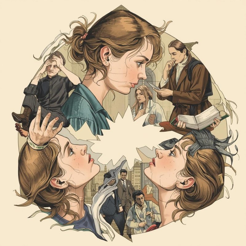 La célibataire ou divorcée qui répète — Chaque nouvelle relation reproduit exactement la même dynamique. Avec d'autres visages, mais le même scénario.